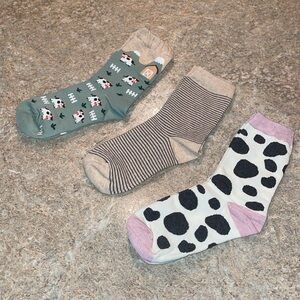 Sock Bundle 3 Pairs NWOT